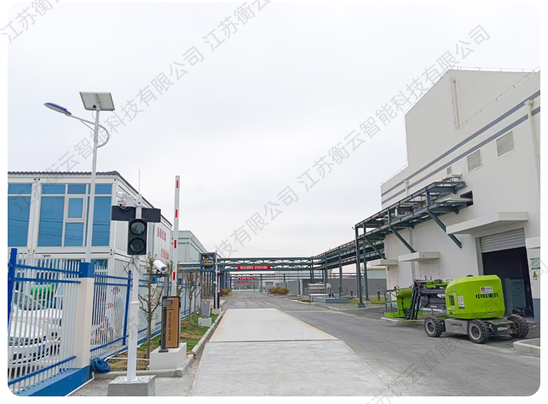 双向车号识别无人值守案例