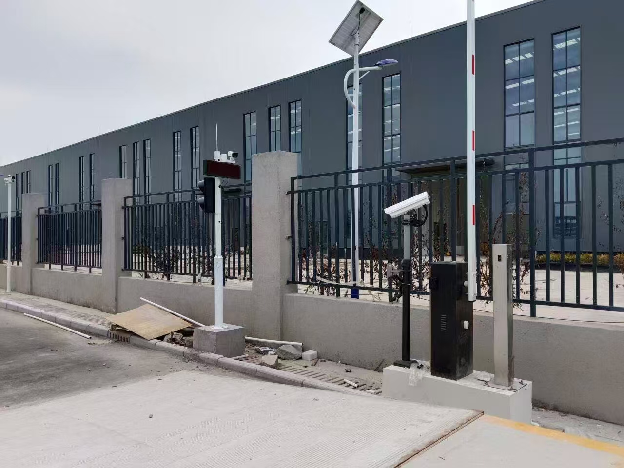 双向车号识别无人值守案例